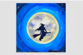 Moonlit Witch – Paint and Sip